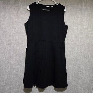 New York & Company Black Skater Dress / Fit & Flare / Size XL